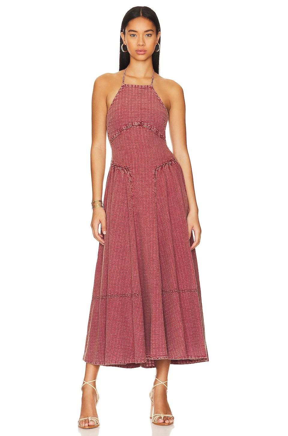 FREE PEOPLE Mind Over Matter Midi Burnt Henna 1 FREE PEOPLE Mind Over Matter Midi Burnt Henna