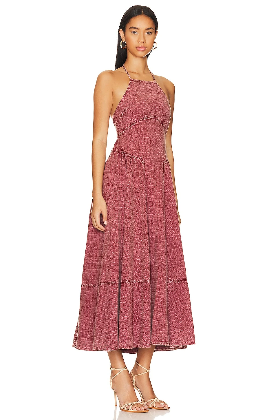 FREE PEOPLE Mind Over Matter Midi Burnt Henna 2 FREE PEOPLE Mind Over Matter Midi Burnt Henna - Image 2