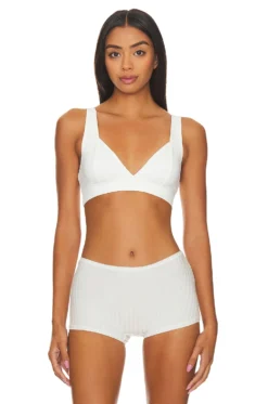 FREE PEOPLE X Intimately FP Duo Corset Bralette Ivory
