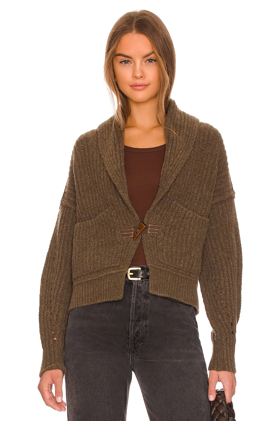 FREE PEOPLE Jackson Cardi Pincone 2 FREE PEOPLE Jackson Cardi Pincone - Image 2