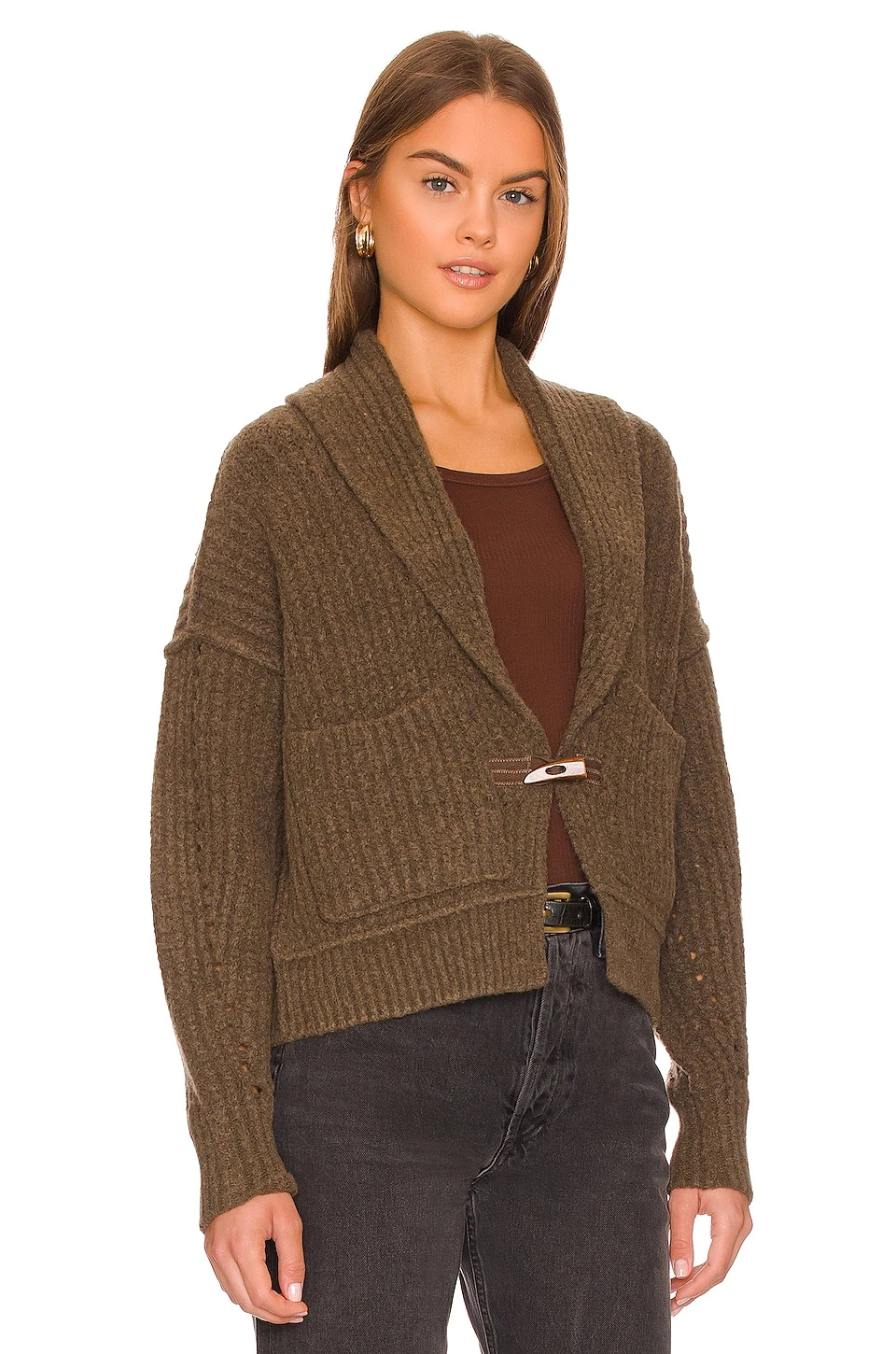 FREE PEOPLE Jackson Cardi Pincone 3 FREE PEOPLE Jackson Cardi Pincone - Image 3