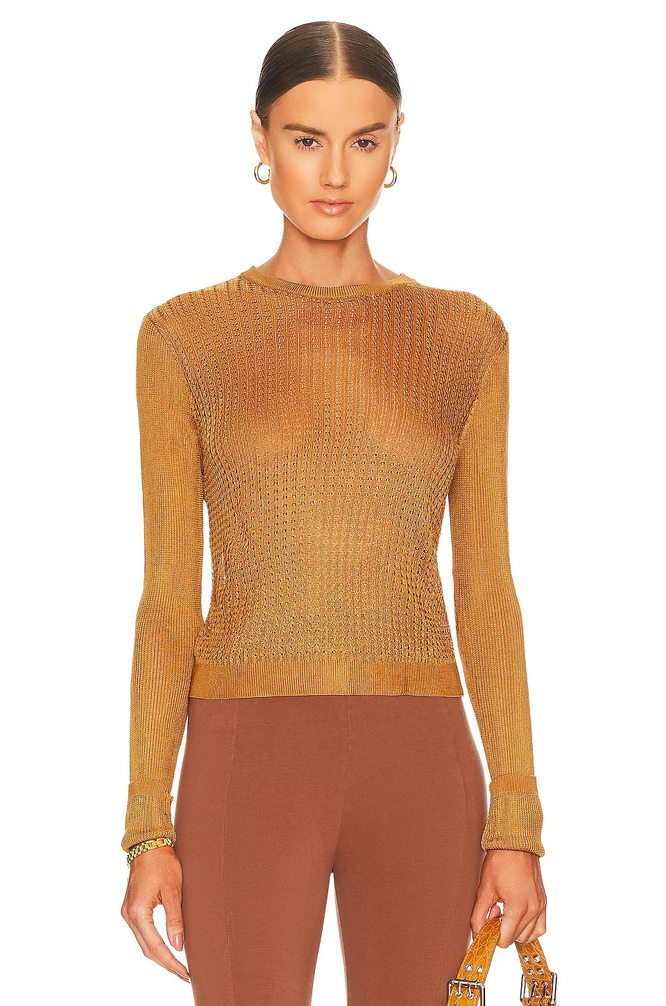 FREE PEOPLE H20 Crew Pullover Hibiscus Highlight 6 FREE PEOPLE H20 Crew Pullover Hibiscus Highlight - Image 6