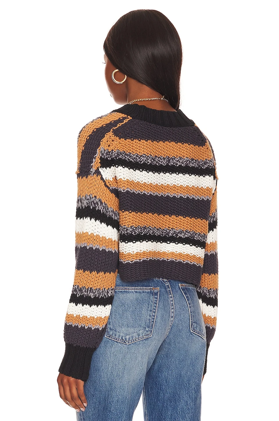 FREE PEOPLE Devon Sweater Sunflower Seed Combo 3 FREE PEOPLE Devon Sweater Sunflower Seed Combo - Image 3