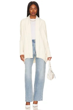 FREE PEOPLE Monday-friday Cardigan Nilla Cream -Fashion Clothing FREE WK1089 V4