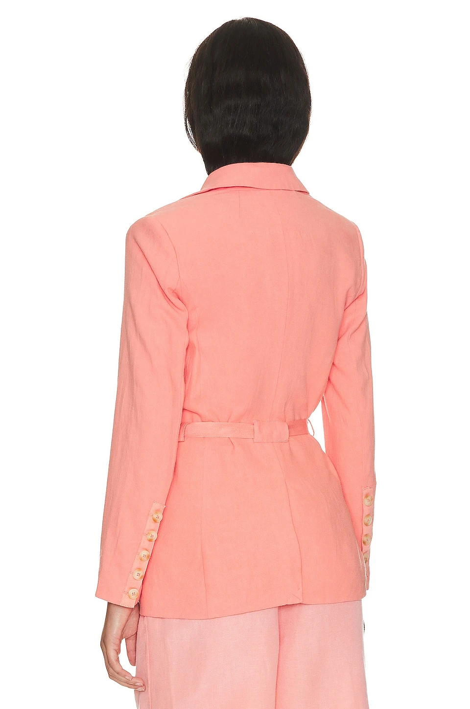 FREE PEOPLE Olivia Blazer Strawberry Colada 4 FREE PEOPLE Olivia Blazer Strawberry Colada - Image 4