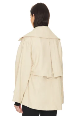 FREE PEOPLE Highlands Peacoat In Tea Combo Tea Combo -Fashion Clothing FREE WO782 V4