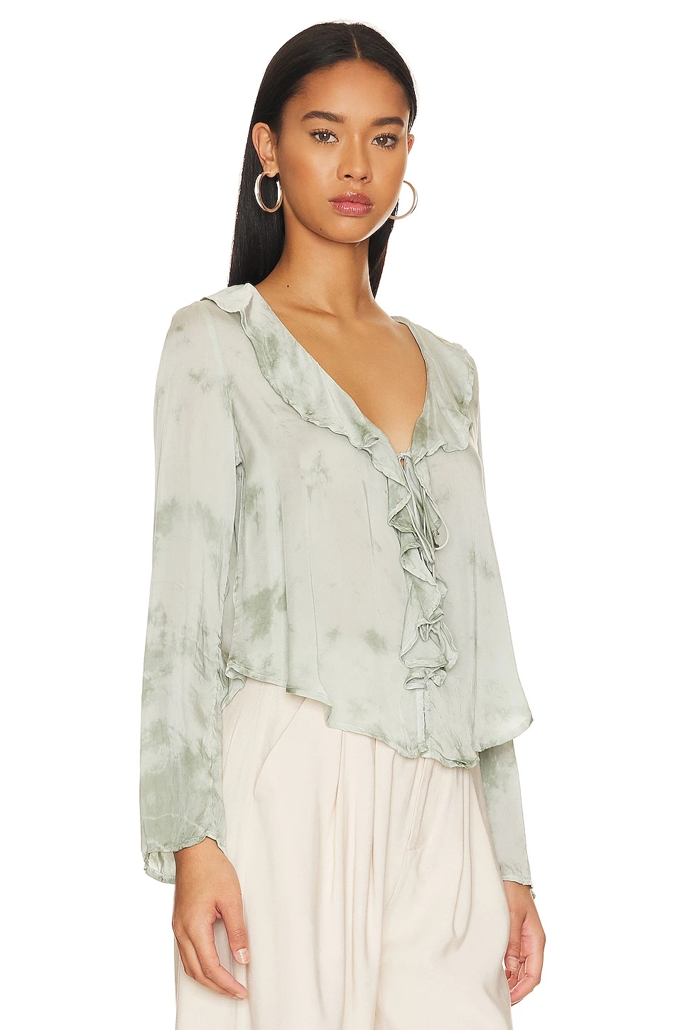 FREE PEOPLE Sascha Top Sage Combo 2 FREE PEOPLE Sascha Top Sage Combo - Image 2