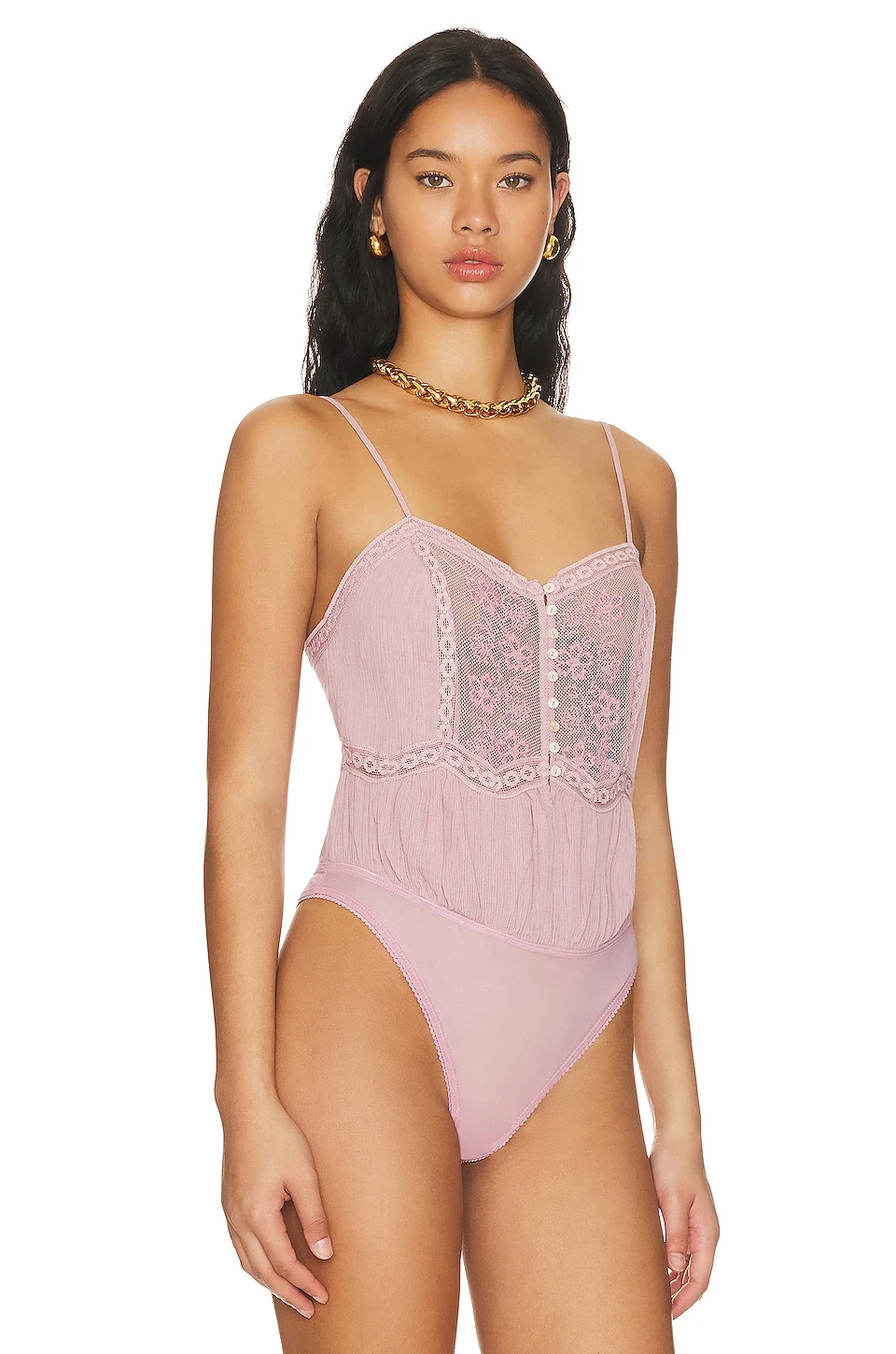 FREE PEOPLE Still The One Bodysuit La Fleur 3 FREE PEOPLE Still The One Bodysuit La Fleur - Image 3