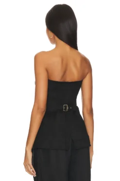 FREE PEOPLE Between Us Tube Top Black -Fashion Clothing FREE WS4335 V3