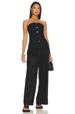 FREE PEOPLE Between Us Tube Top Black -Fashion Clothing FREE WS4335 V4