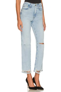 GOOD AMERICAN Good Curve Straight Indigo035 11 GOOD AMERICAN Good Curve Straight Indigo035 -Fashion Clothing GAME WJ32 V3