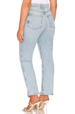 GOOD AMERICAN Good Curve Straight Indigo035 14 GOOD AMERICAN Good Curve Straight Indigo035 -Fashion Clothing GAME WJ32 V6