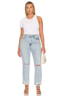 GOOD AMERICAN Good Curve Straight Indigo035 16 GOOD AMERICAN Good Curve Straight Indigo035 -Fashion Clothing GAME WJ32 V8