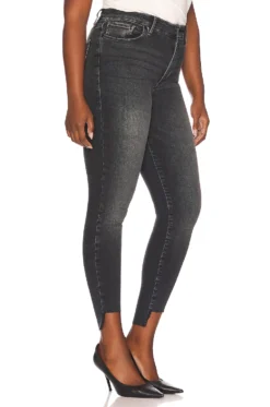 GOOD AMERICAN Always Fits Good Waist Black164 -Fashion Clothing GAME WJ65 V4