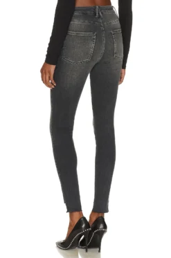 GOOD AMERICAN Always Fits Good Waist Black164 -Fashion Clothing GAME WJ65 V5