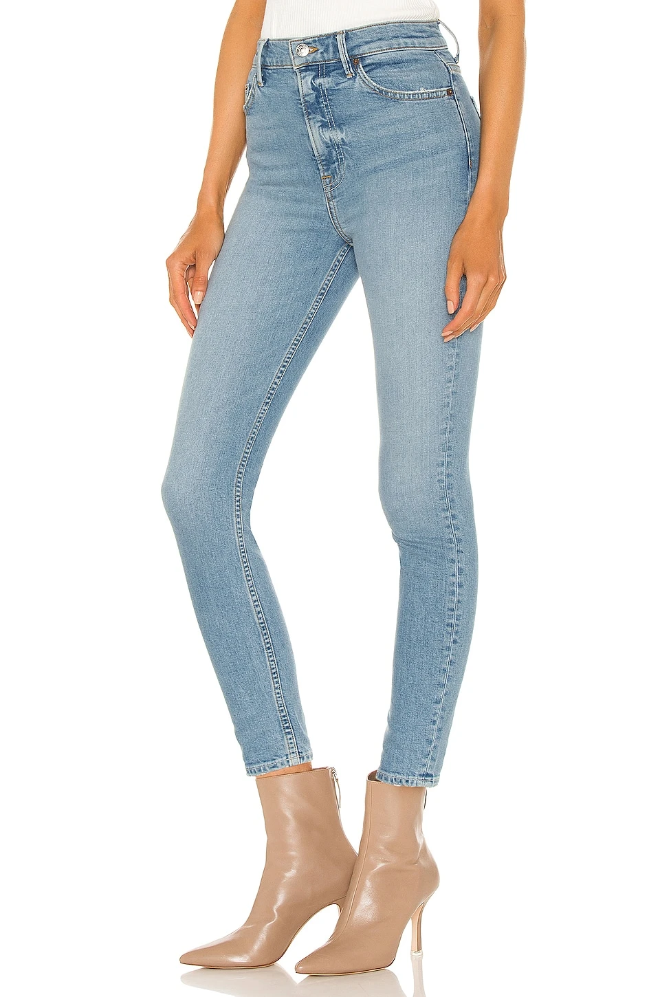 Kendall High Rise Stretch Skinny Malibu 2 Kendall High Rise Stretch Skinny Malibu - Image 2