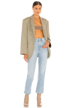 Karolina High Rise Straight Crop Ventura -Fashion Clothing GRLR WJ464 V4