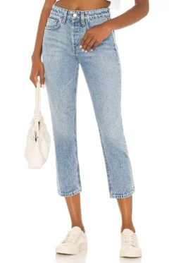 Karolina Petite High Rise Straight Crop Larchmont