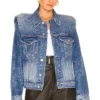 Frankie Padded Jean Jacket Madison Avenue