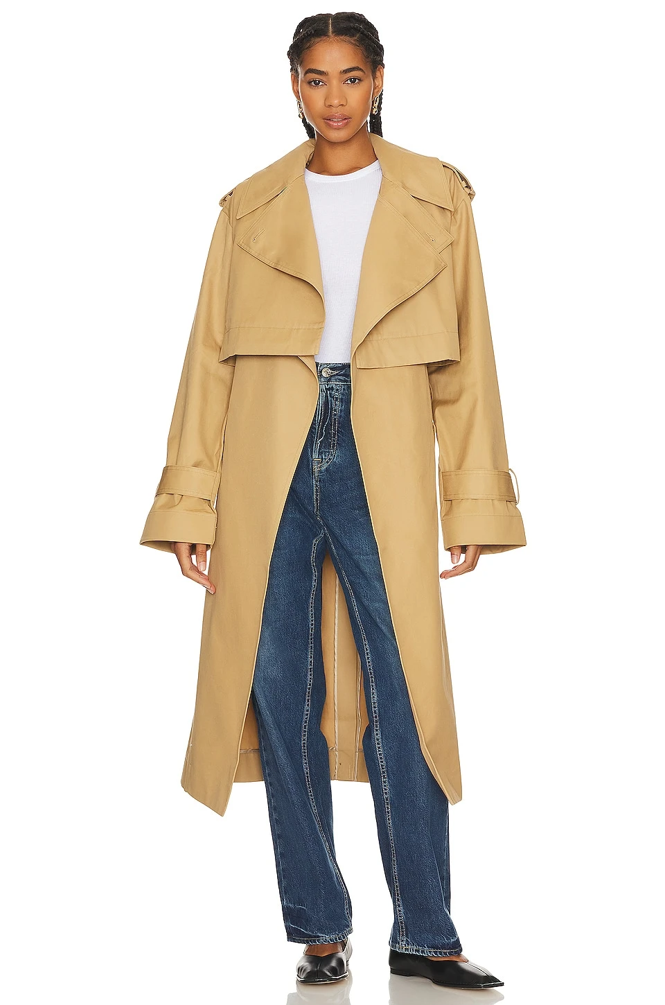 The Convertible Trench Coat British Tan 1 The Convertible Trench Coat British Tan