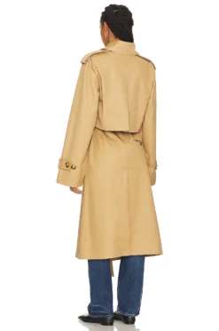 The Convertible Trench Coat British Tan 11 The Convertible Trench Coat British Tan -Fashion Clothing GRLR WO81 V6