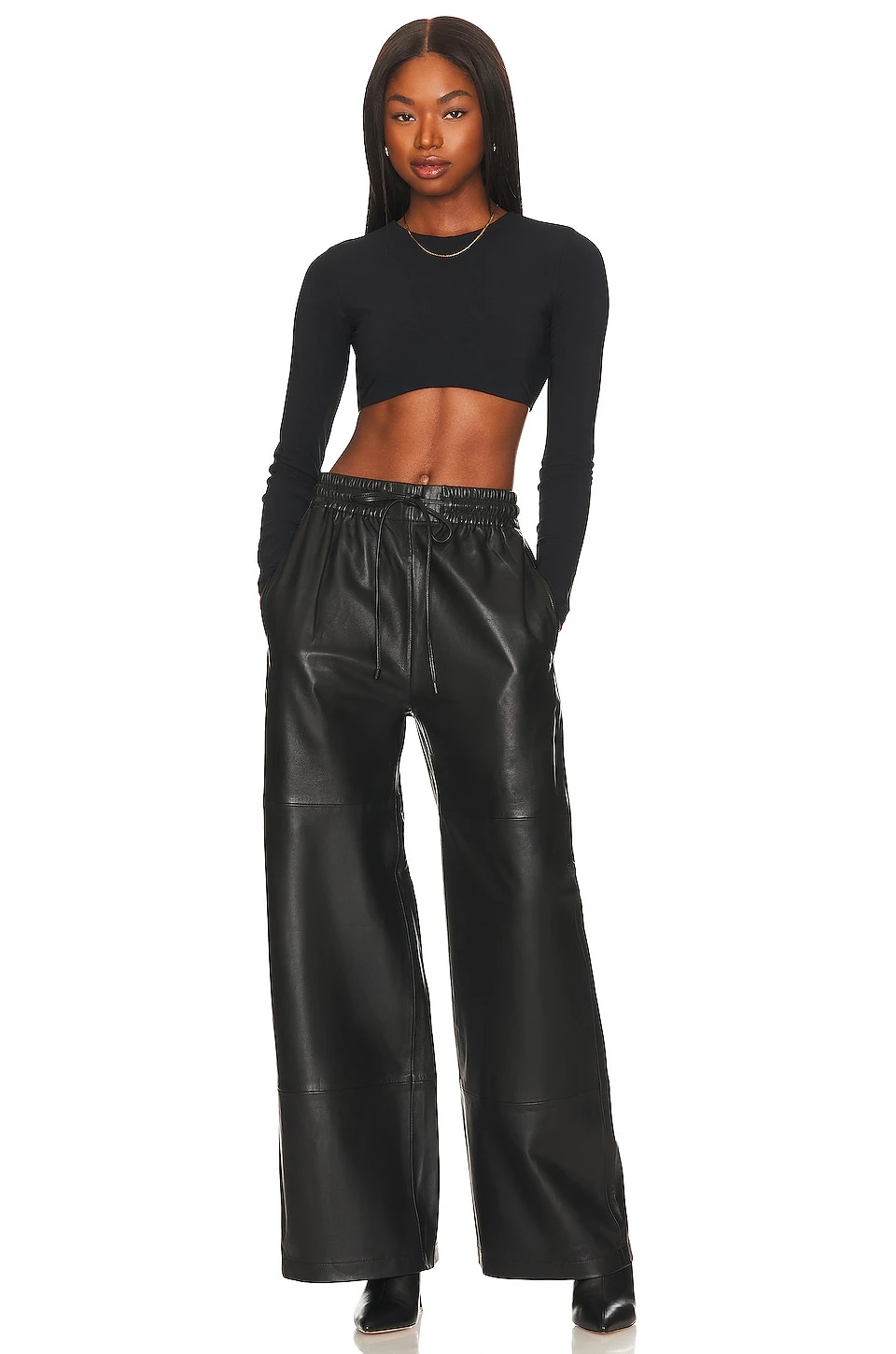 Billie Track Pant Black 5 Billie Track Pant Black - Image 5