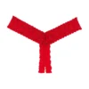 HANKY PANKY AFTER MIDNIGHT Open Crotch Low Rise Thong Red
