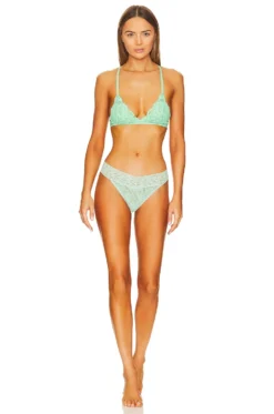 HANKY PANKY Original Rise Thong 3-pack Mint Spring Green, Retrospective, & Intuition -Fashion Clothing HANK WI746 V6