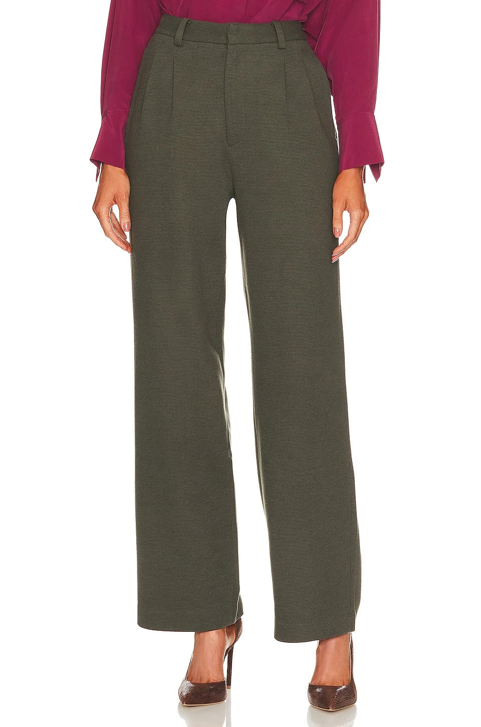 Bonded Thermal Pleated Pant Black 6 Bonded Thermal Pleated Pant Black - Image 6