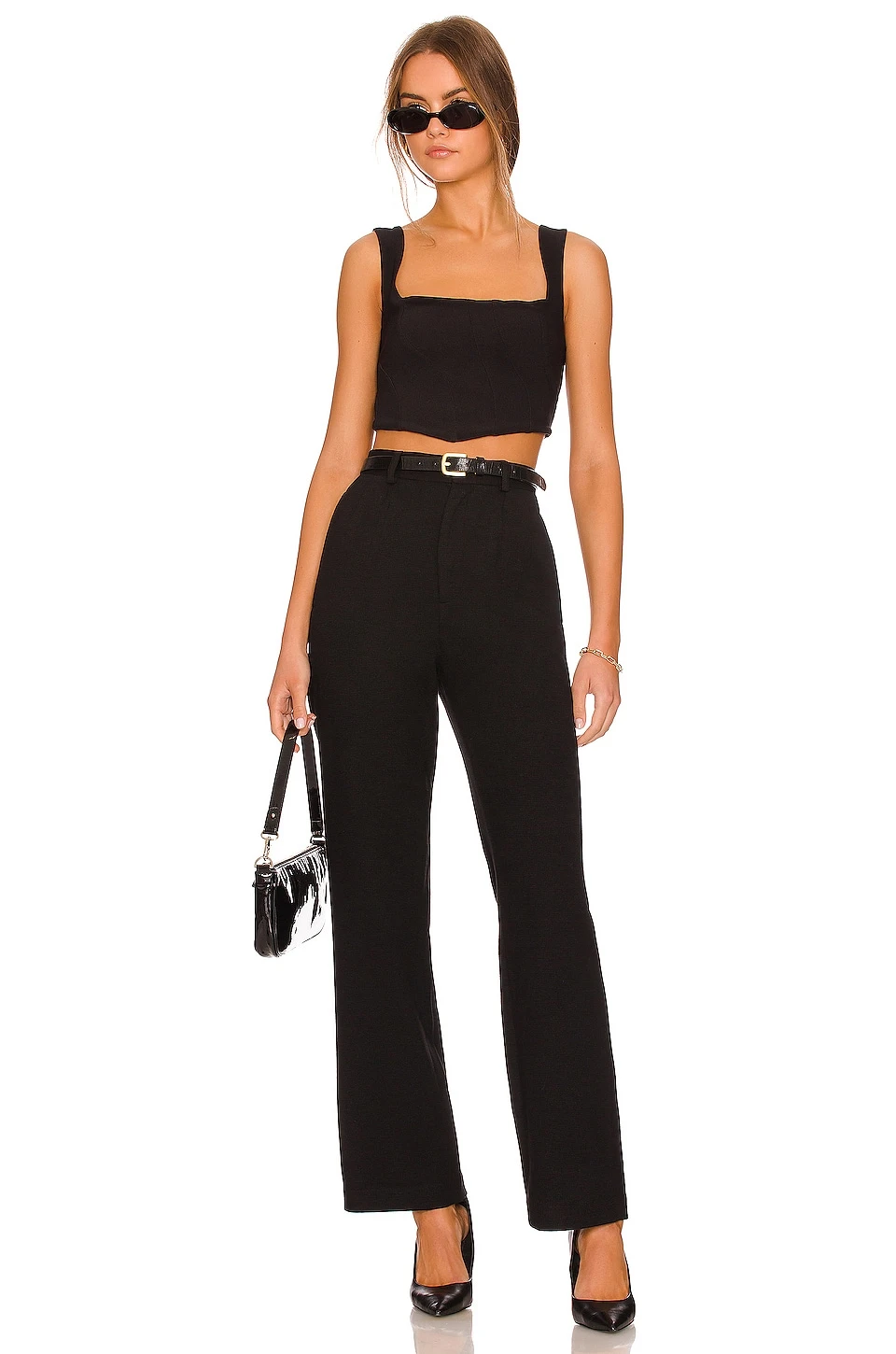 Bonded Thermal Pleated Pant Black 4 Bonded Thermal Pleated Pant Black - Image 4