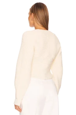 Bruna Sweater Ivory -Fashion Clothing HETR WK4 V3