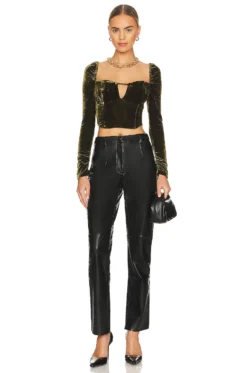 Pyper Faux Leather Pant Black 7 Pyper Faux Leather Pant Black -Fashion Clothing HETR WP10 V4