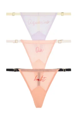 Zodiac Pre Pack Thongs Multi