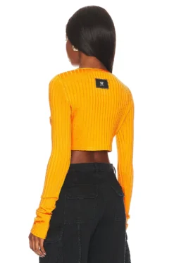 The Miami Top Orange -Fashion Clothing HLDN WS2 V3