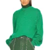 Lynnea Crew Pullover Green