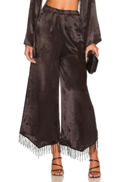 X REVOLVE Bonheur Pant Black