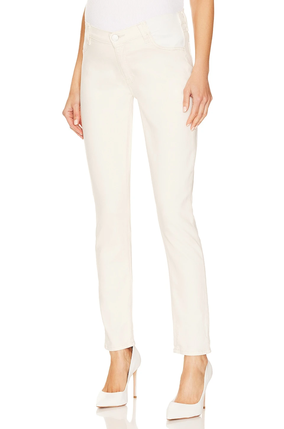 Lana Maternity Boyfriend Ankle Egret 1 Lana Maternity Boyfriend Ankle Egret