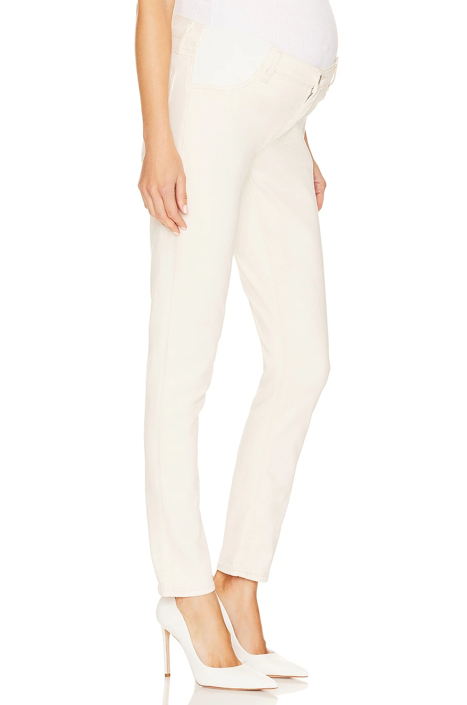 Lana Maternity Boyfriend Ankle Egret 2 Lana Maternity Boyfriend Ankle Egret - Image 2