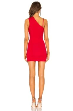 Safia Mini Dress Lava Red -Fashion Clothing HURR WD149 V3