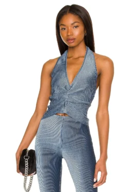 Anfisa Top Tonal Blue