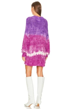 Isabel Marant Etoile Happy Crew Sweater Purple & Fuchsia 5 Isabel Marant Etoile Happy Crew Sweater Purple & Fuchsia -Fashion Clothing ISAR WK78 V3