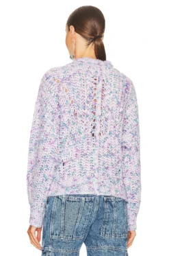 Isabel Marant Etoile Jallen Sweater Lavender -Fashion Clothing ISAR WK84 V3