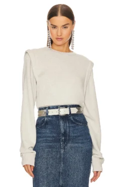 Isabel Marant Etoile Masson Sweatshirt Ecru