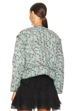 Isabel Marant Etoile Gelio Shacket Almond Green 8 Isabel Marant Etoile Gelio Shacket Almond Green -Fashion Clothing ISAR WO92 V4