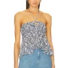 Isabel Marant Etoile Gabao Sleeveless Top Royal Blue