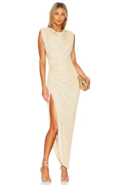 Floriste Dress Champagne