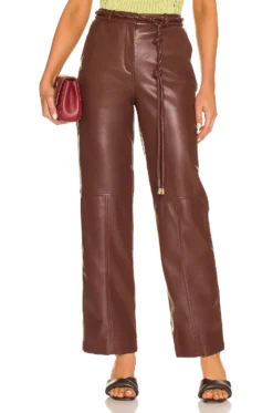 PANTALON DASHA Mahogany