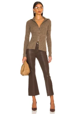 Kendra Crop Flare Espresso 10 Kendra Crop Flare Espresso -Fashion Clothing LAGR WJ147 V4