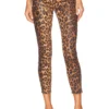 Margot High Rise Skinny Cheetah Coated