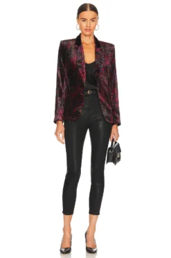 Akira Ultra High Rise Skinny Noir Coated -Fashion Clothing LAGR WJ200 V4